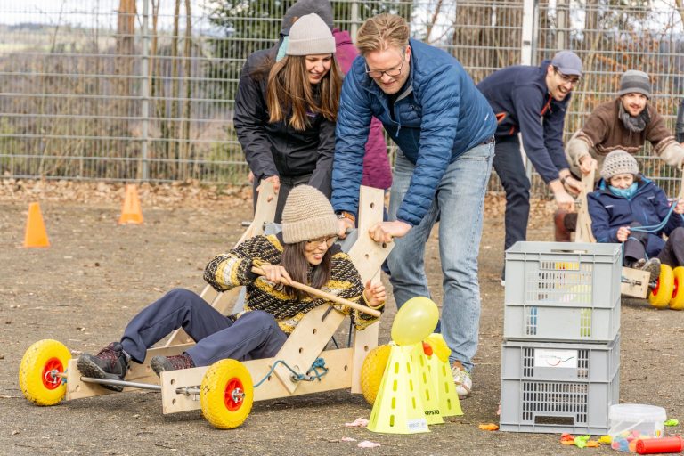 Seifenkiste bauen und Rennen